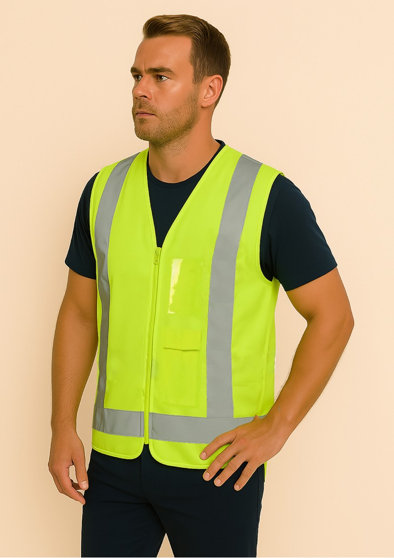 HI VIS DROP TAIL H PATTERN (D+N) VEST