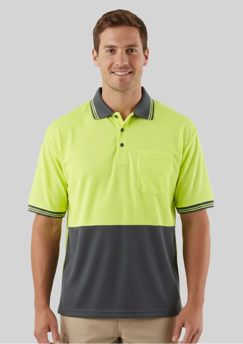JB's HI VIS SHORT SLEEVES TRADITIONAL POLO