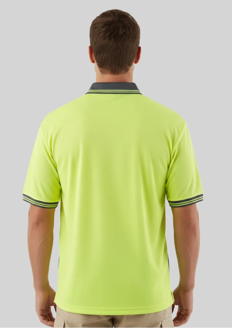 JB's HI VIS SHORT SLEEVES TRADITIONAL POLO