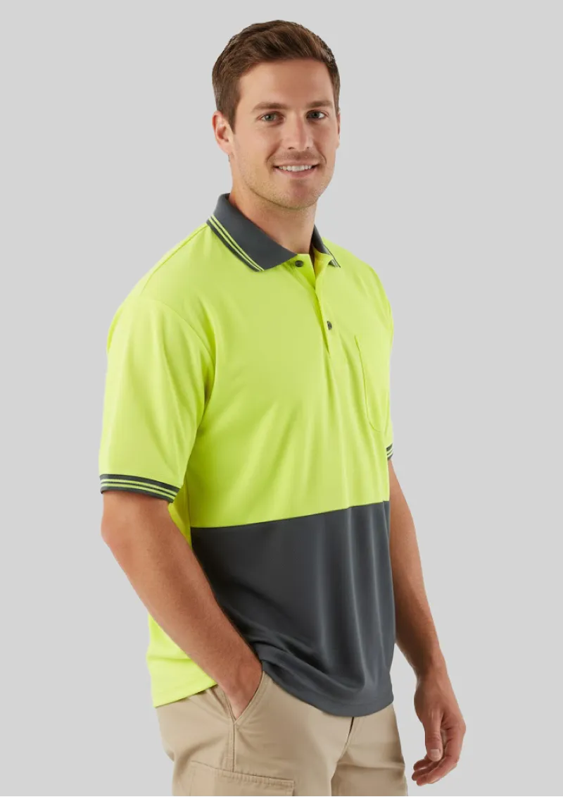 JB's HI VIS SHORT SLEEVES TRADITIONAL POLO