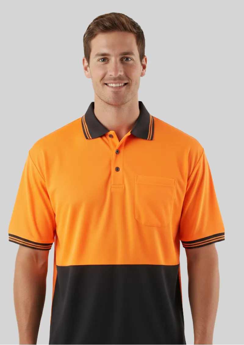 JB's HI VIS SHORT SLEEVES TRADITIONAL POLO
