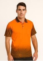 JB's Hi Vis S/S Web Polo