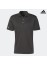 Adidas Mens Recycled Performance Black Polo Shirt