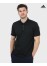 Adidas Mens Recycled Performance Black Polo Shirt