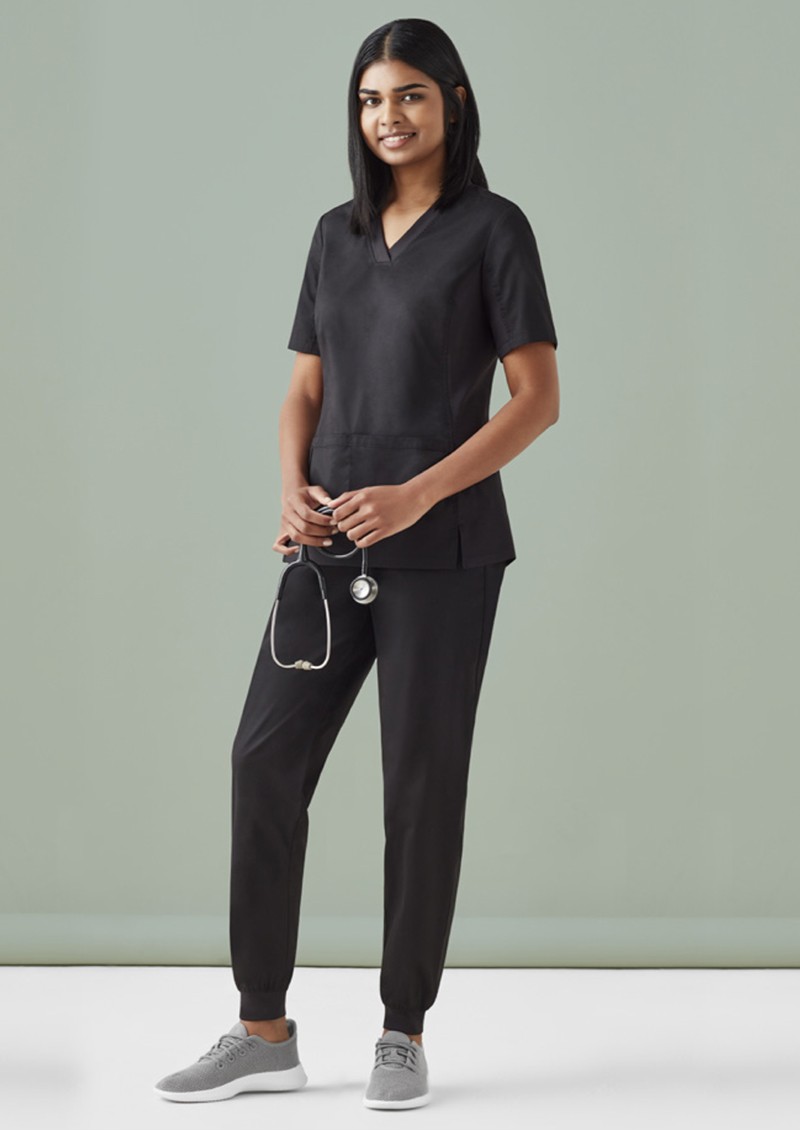 CSP042LL-Womens Riley Slim Leg Jogger Scrub Pant