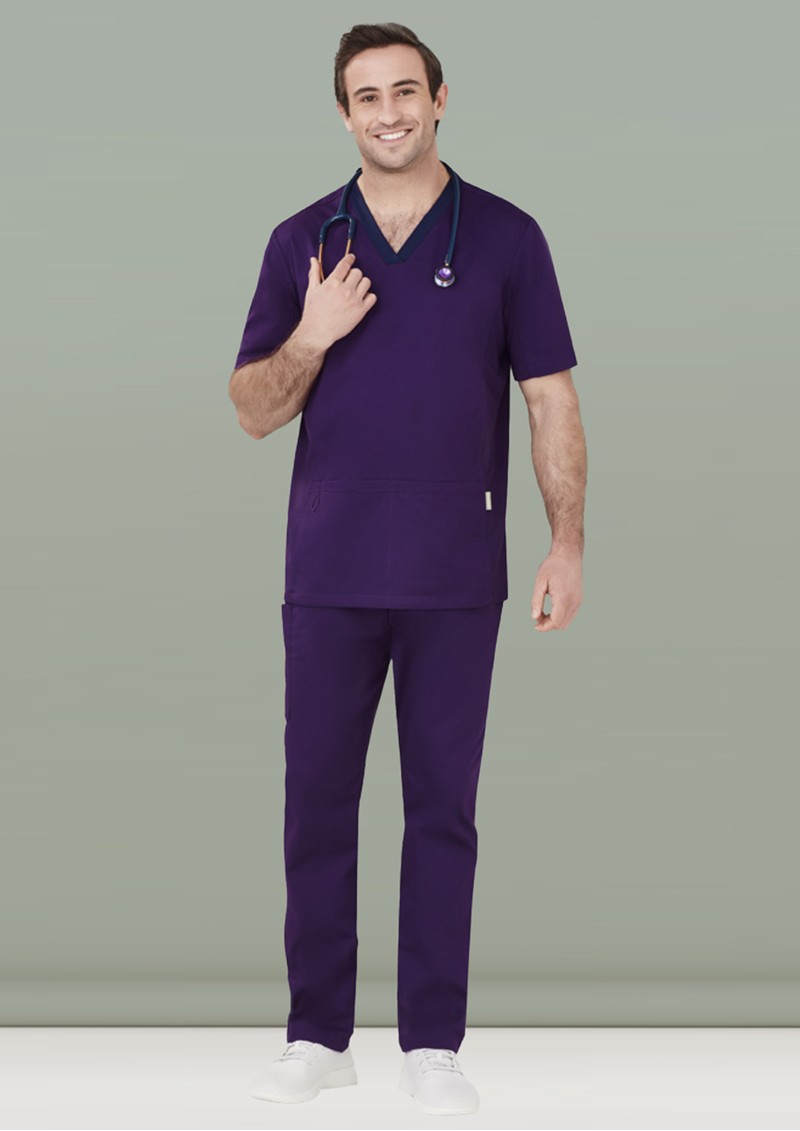 CSP047ML-Mens Riley Straight Scrub Pant