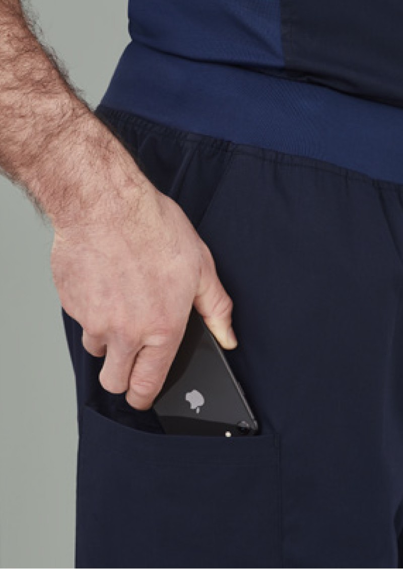 CSP047ML-Mens Riley Straight Scrub Pant