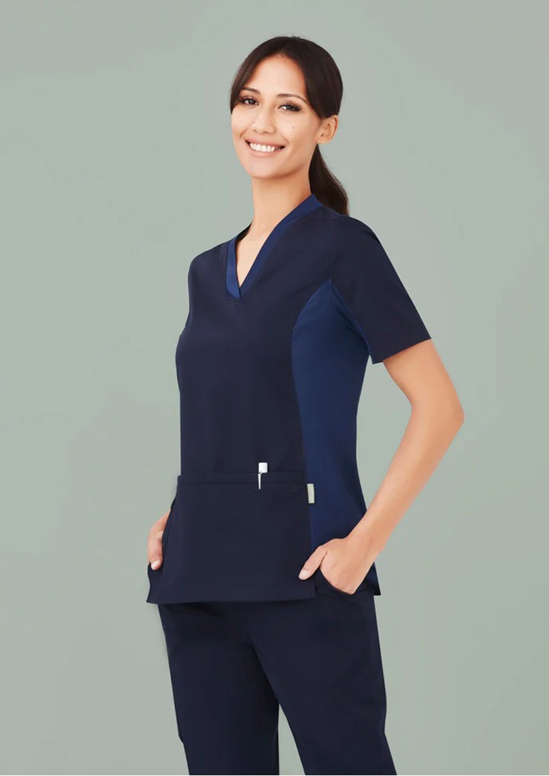 Womens Riley V-Neck Scrub Top
