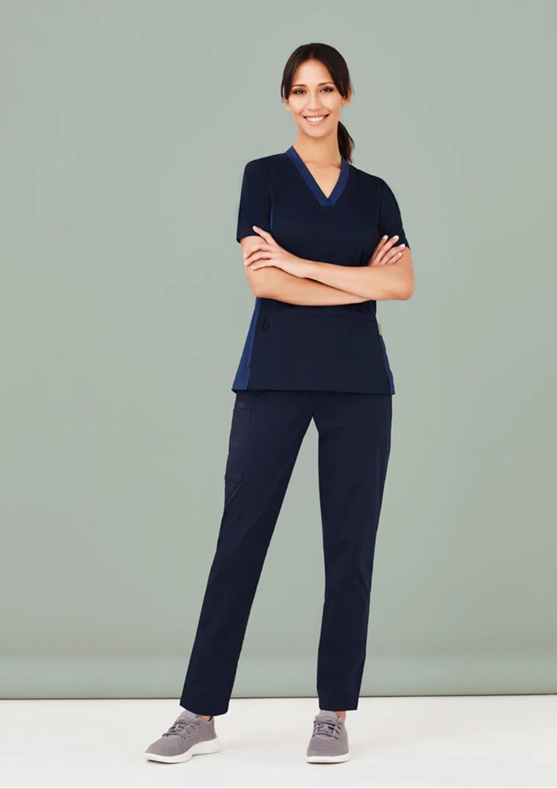 Womens Riley V-Neck Scrub Top