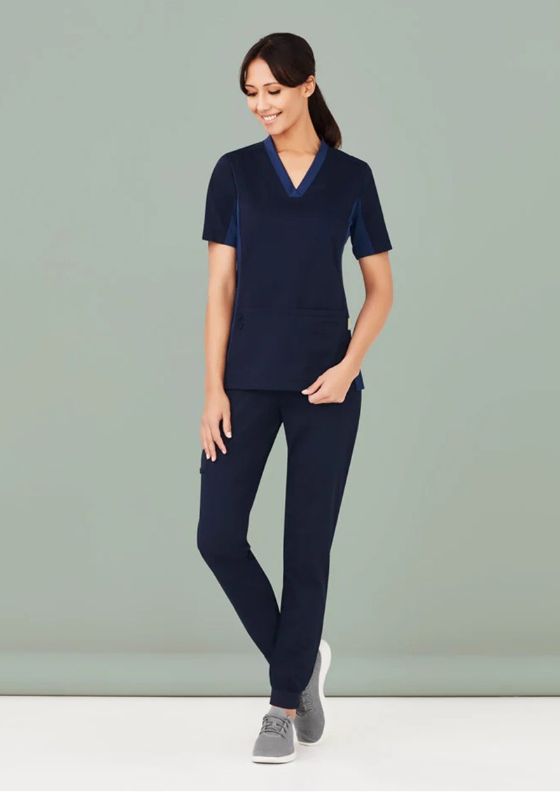 Womens Riley V-Neck Scrub Top