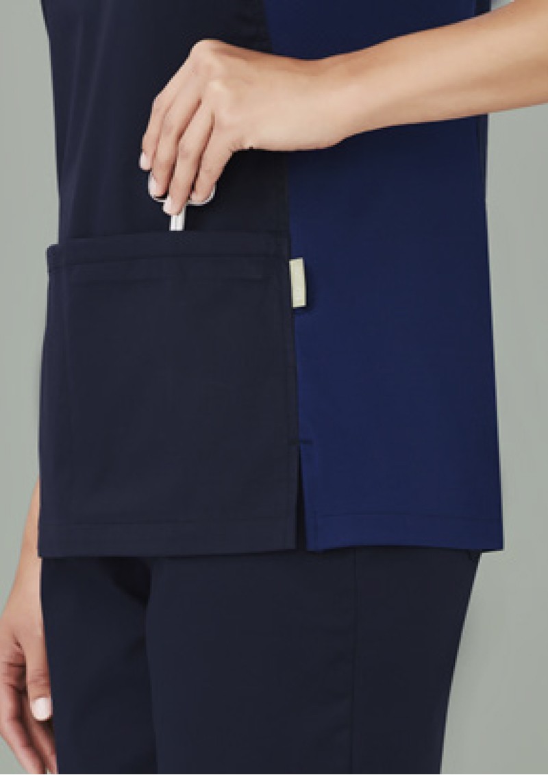 CST043LS-Womens Riley V-Neck Scrub Top