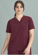 CST941LS - Womens Easy Fit V-Neck Scrub Top