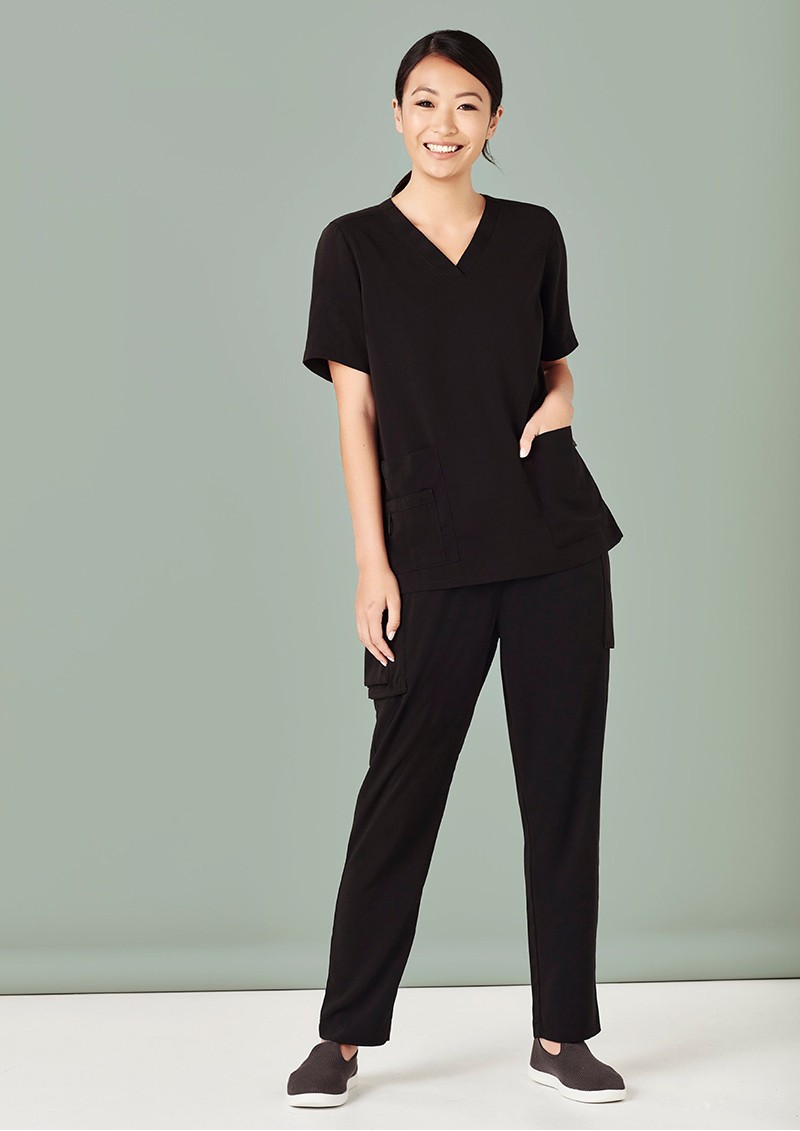 CST941LS - Womens Easy Fit V-Neck Scrub Top