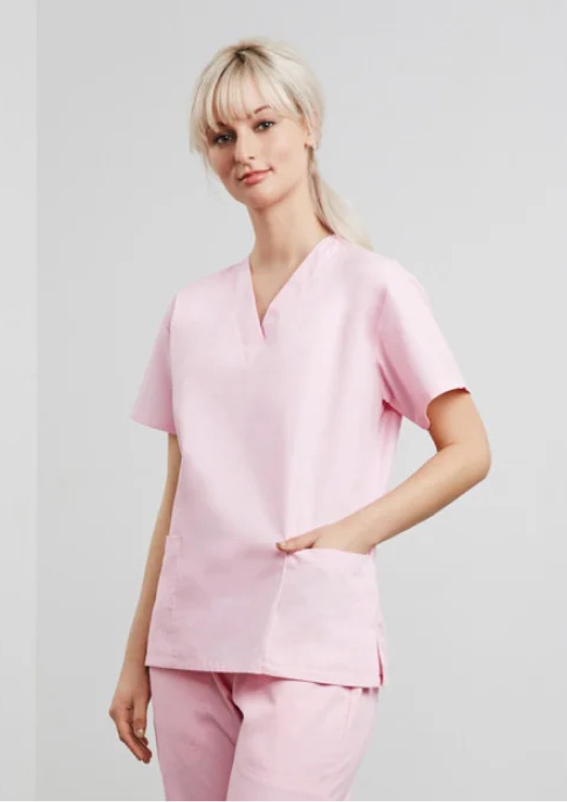 H10622 - Ladies Classic Medical Scrubs Top
