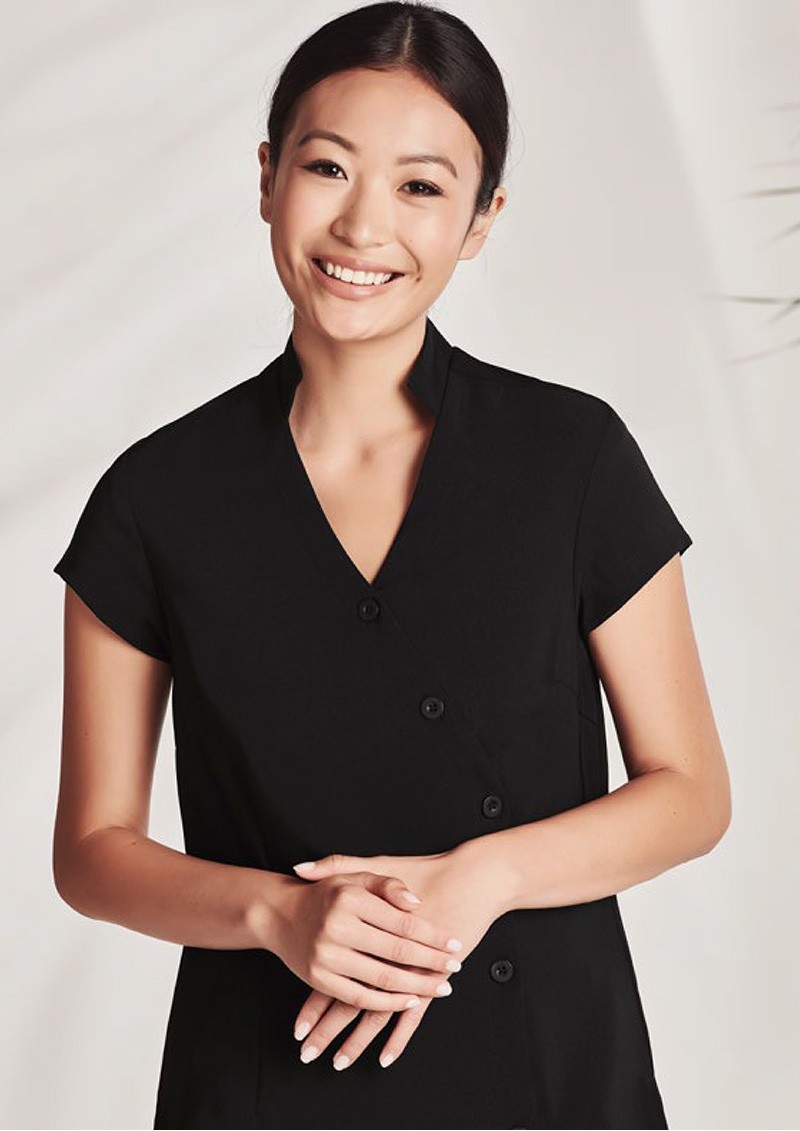 H134LS - Ladies Zen Crossover V-Neck Medical Tunics