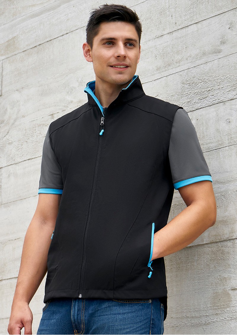 J404M - Men's Geneva BIZ-TECH Soft Shell Vest