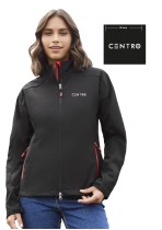 J307L - Ladies Geneva Softshell Jacket with Custom Logo