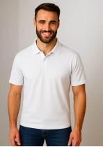 Oxford Adults White Polo
