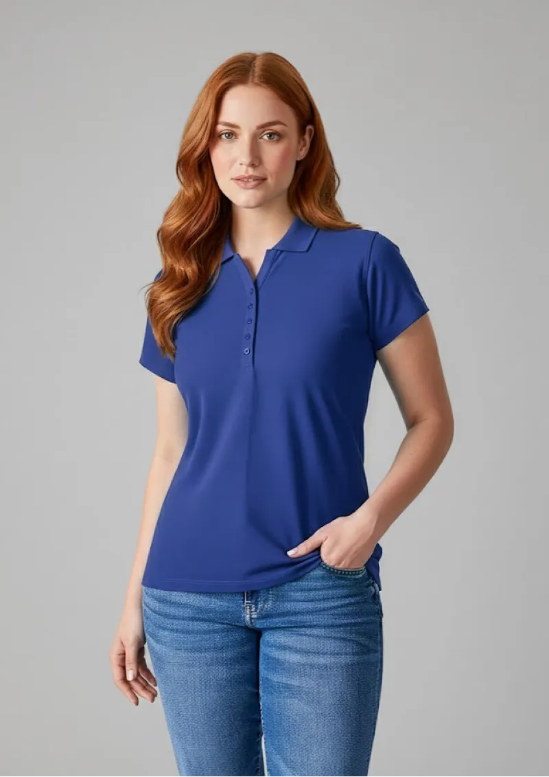 P400LS - Ladies Crew Classic Pique Polo