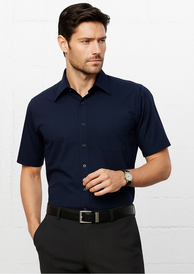 SH715 - Mens Metro Short Sleeve Shirt