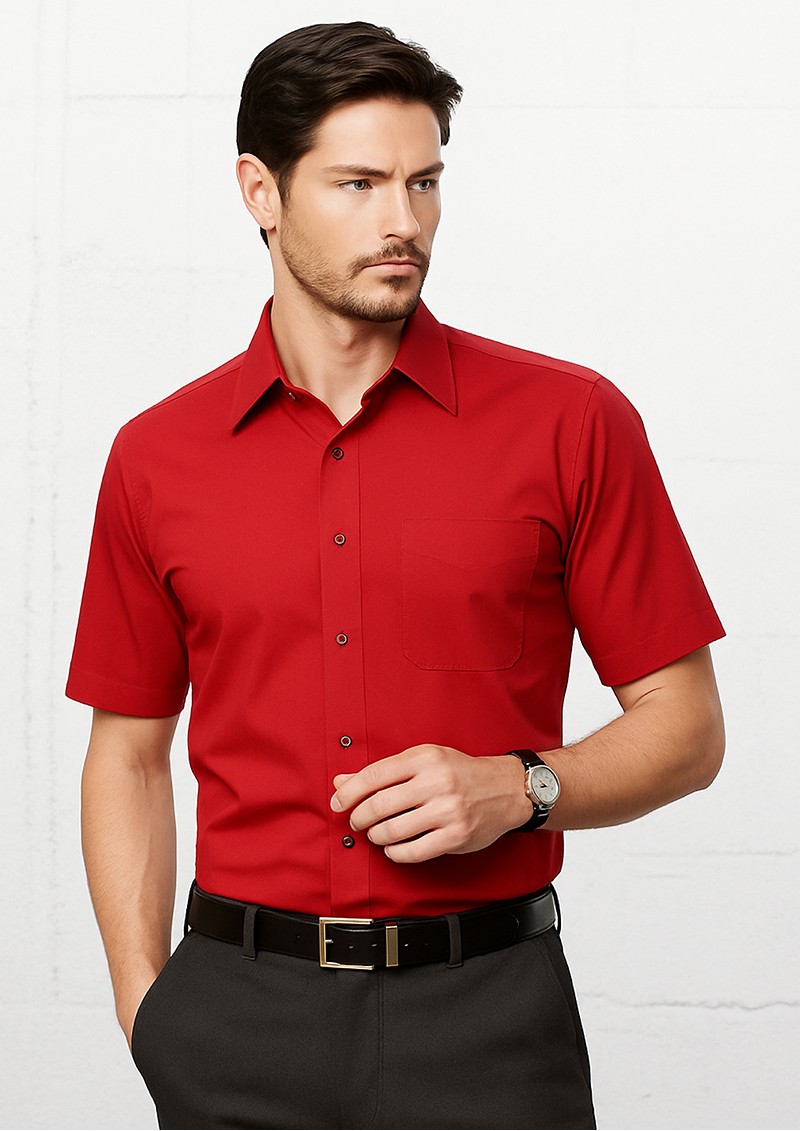 SH715 - Mens Metro Short Sleeve Shirt