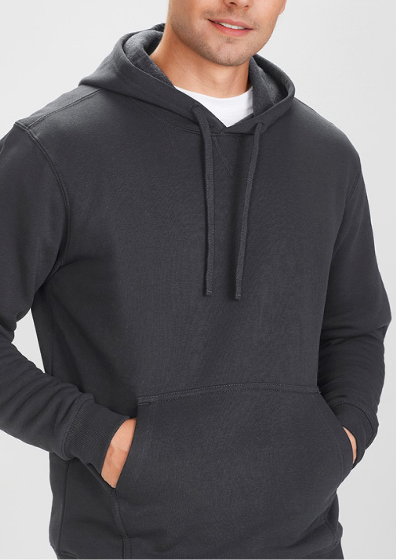 SW760M - Mens Crew Pull-Over Hoodie - 320 GSM