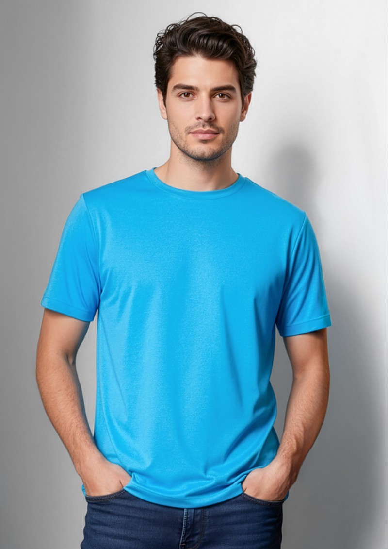 T800MS - Mens Aero Soft Touch Breathable Quick Dry T-Shirts
