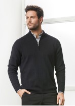 WP10310 - Mens 1/2 Zip Wool-Rich Merino Pullover