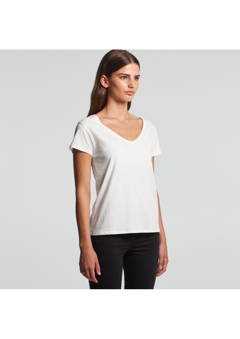 WO'S CHLOE V-NECK TEE