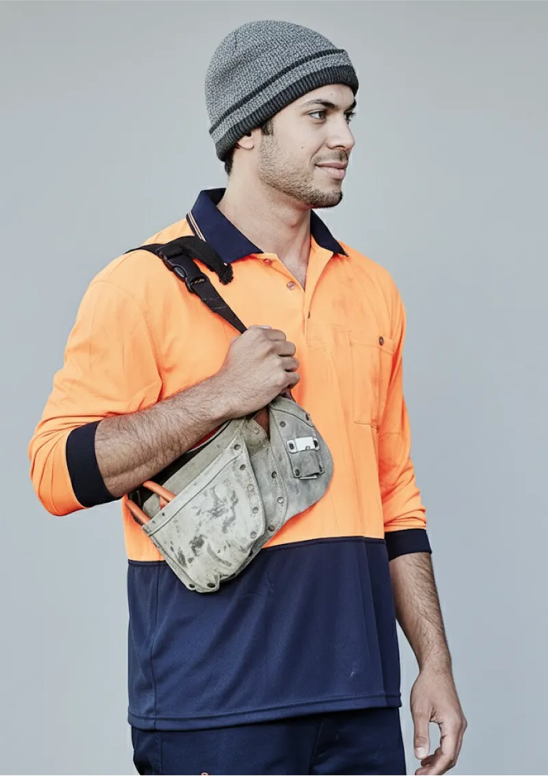 ZH232 - SYZMIK Unisex Long Sleeve Day Only Basic Polo