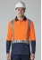 ZH234 - Hi Vis Spliced Long Sleeve Taped Polos