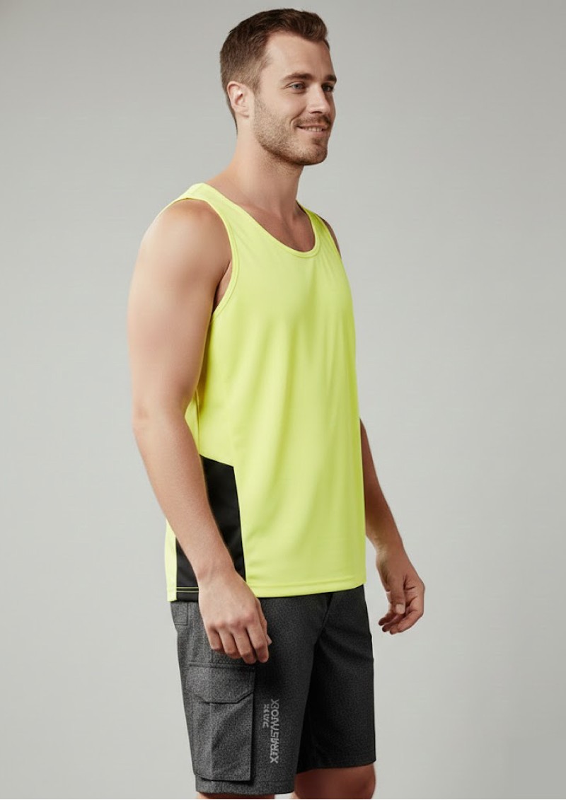 ZH239 - SYZMIK Day Only Hi-Vis Squad Singlet