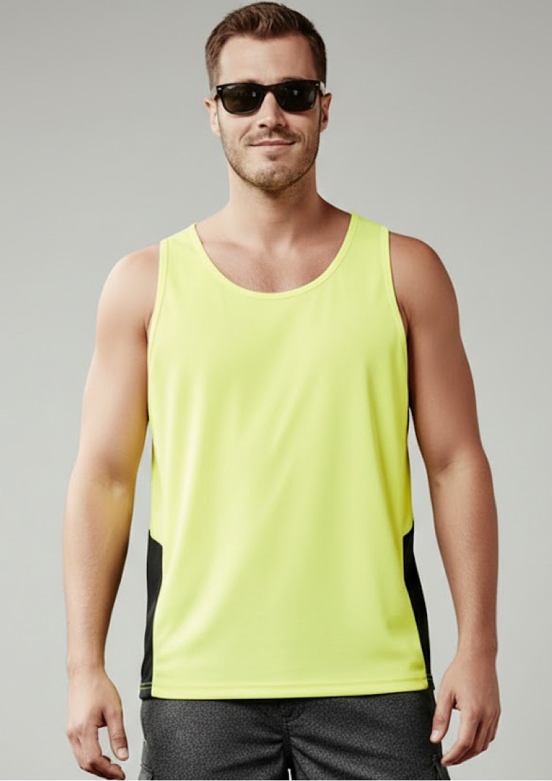 ZH239 - SYZMIK Day Only Hi-Vis Squad Singlet
