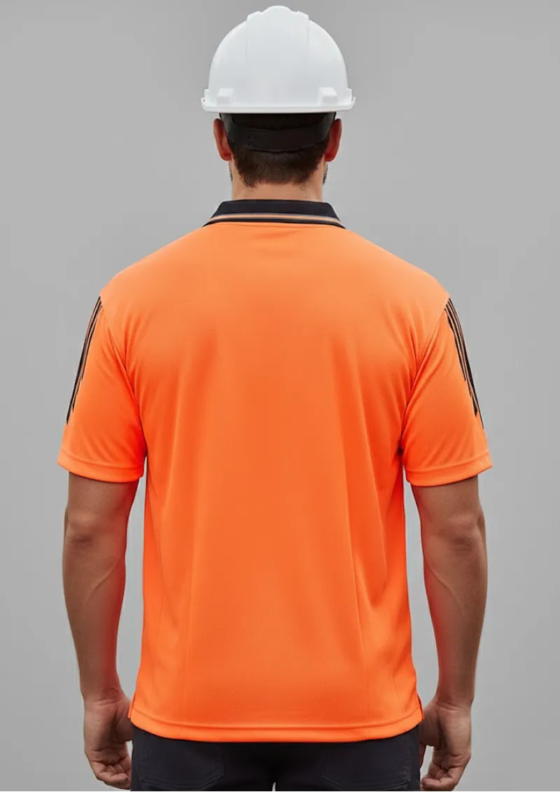 ZH315 - Men's Hi Vis Flux Short Sleeve Polo