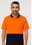 ZH435 - Men's Hi Vis Cotton Short Sleeve Polo