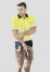 Hi Vis Segmented Tape Short Sleeve Polo