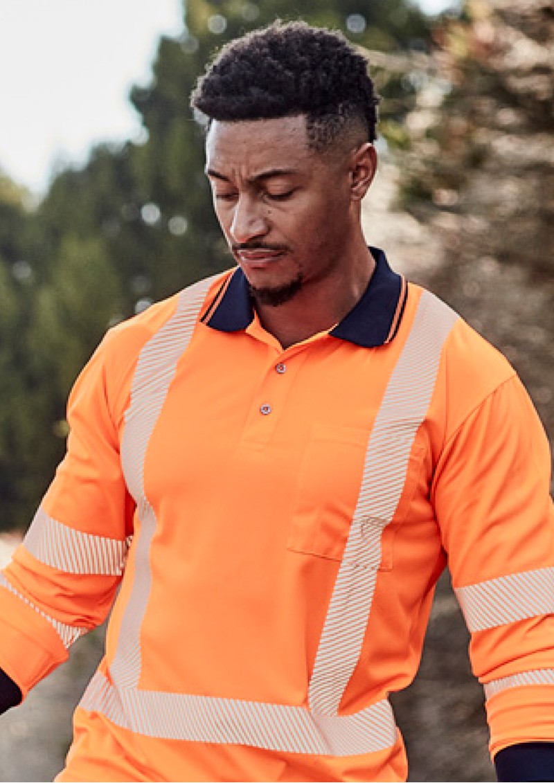 ZH540 - TTMC-W Segmented Long Sleeve Polo Shirt