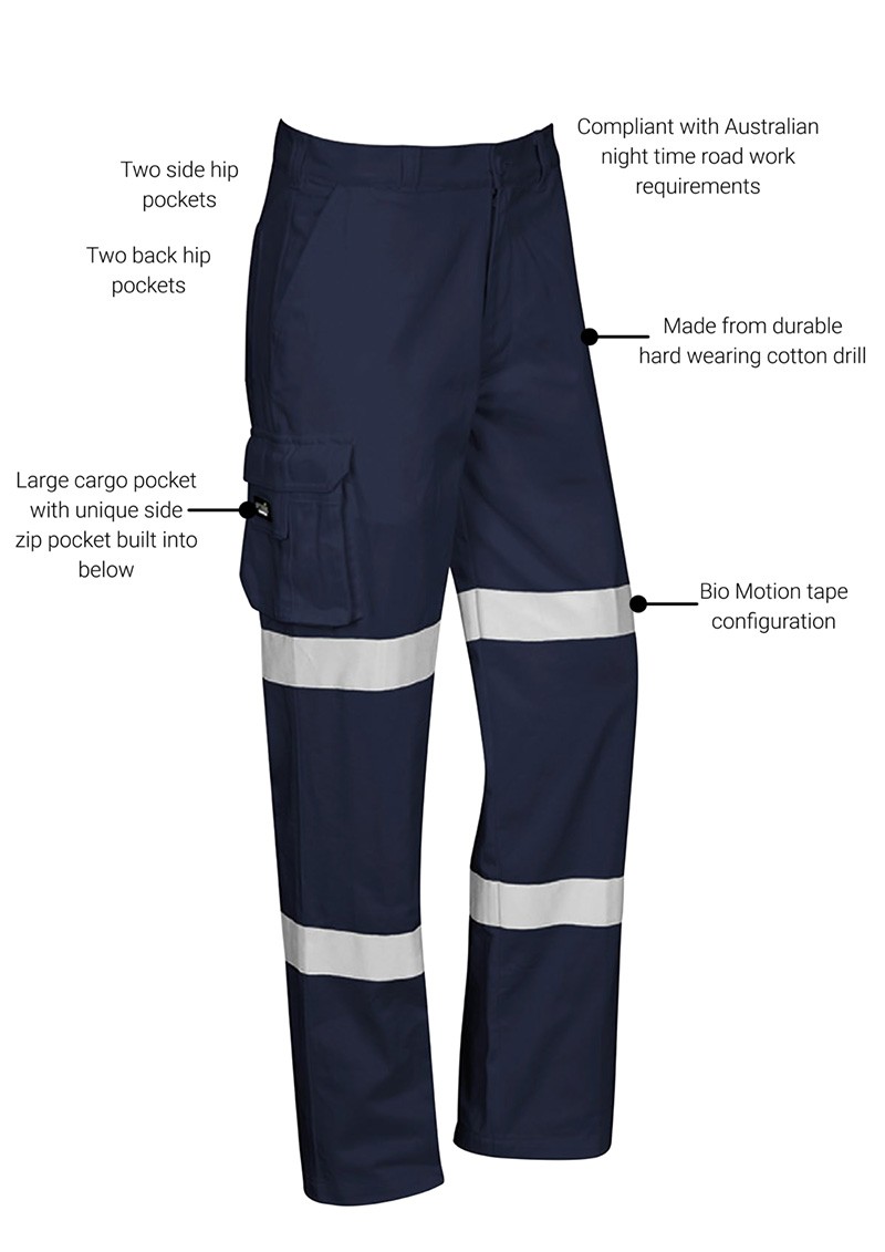 ZP920S-Mens Bio Motion Taped Pant (Stout)