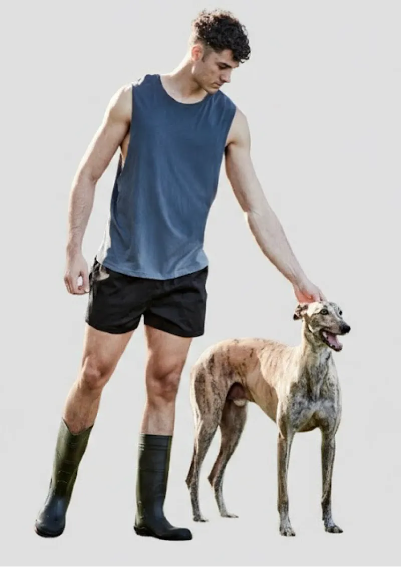 ZS105 - Men's Rugby  100% Cotton Twill Short