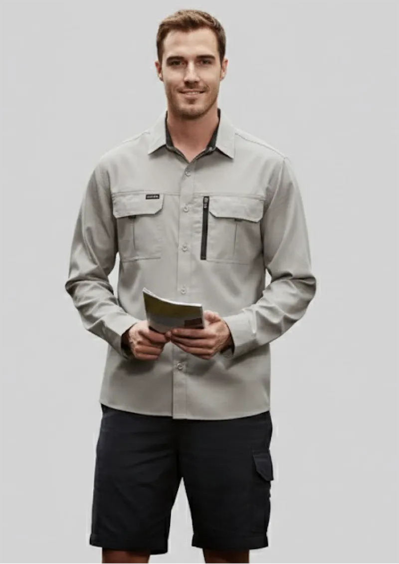 ZS505 - Mens Rugged Cooling Vented 100% Cotton Short