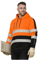 ZT483 - Unisex Hi Vis Stretch Taped Hoodie