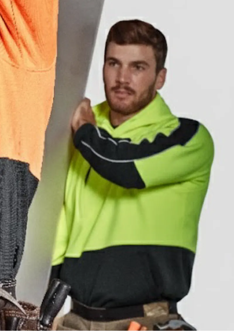 ZT484 - SYZMIK Unisex Hi Vis Pullover Hoodie