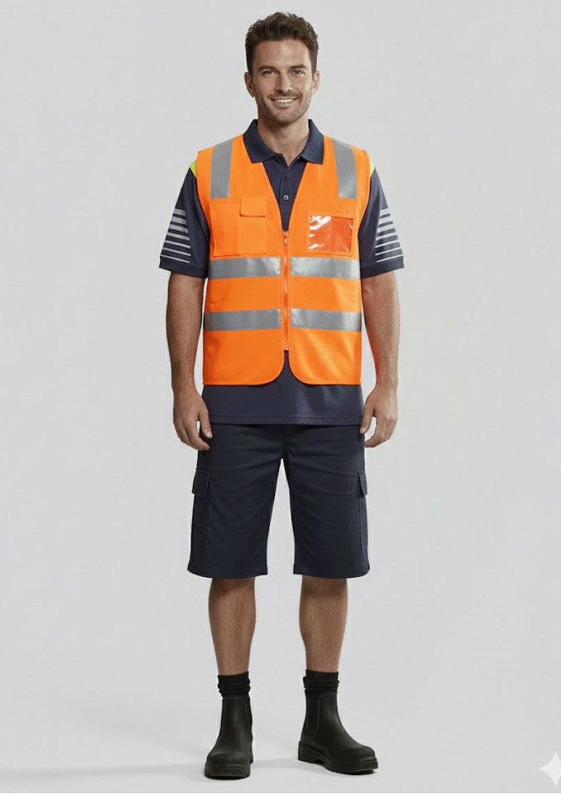 ZV999 - Unisex Hi Vis Basic SYZMIK Vest