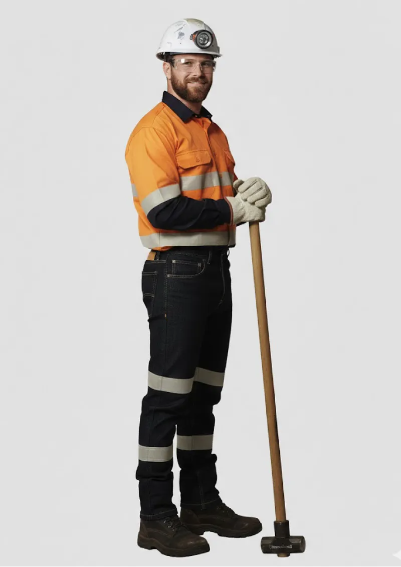 ZW123 - Mens Hi Vis SYZMIK Spliced Industrial Taped Shirt