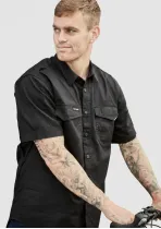 ZW405 - Rugged Cooling Mens Short Sleeve 100% Cotton Shirt