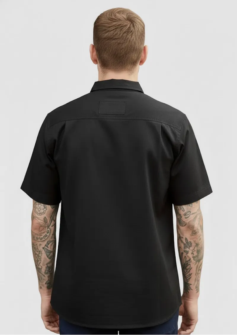 ZW405 - Rugged Cooling Mens Short Sleeve 100% Cotton Shirt