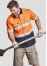 ZW835 - SYZMIK Mens Rugged Cooling Taped Hi Vis Short Sleeve Shirt