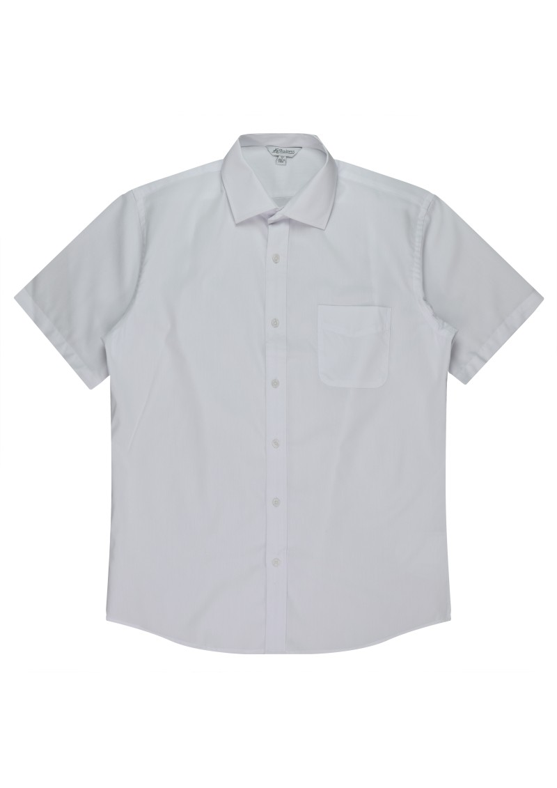 MOSMAN MENS SHIRT SHORT SLEEVE - 1903S