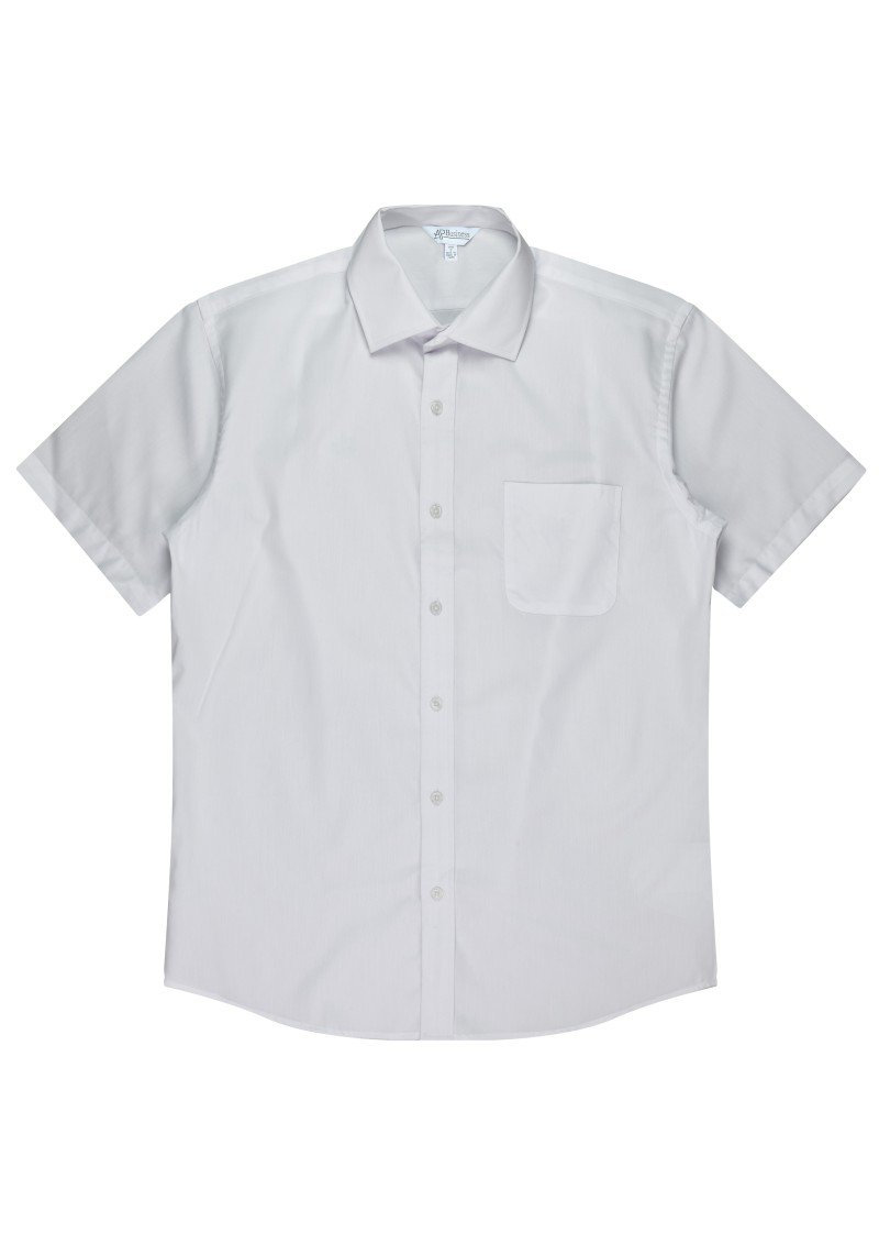 KINGSWOOD MENS SHIRT SHORT SLEEVE - 1910S