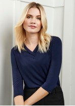 LADIES LANA 3/4 SLEEVE TOP